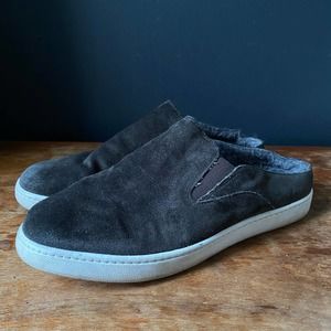 Vince Verrell Shearling Suede Mule Sneakers Size 8